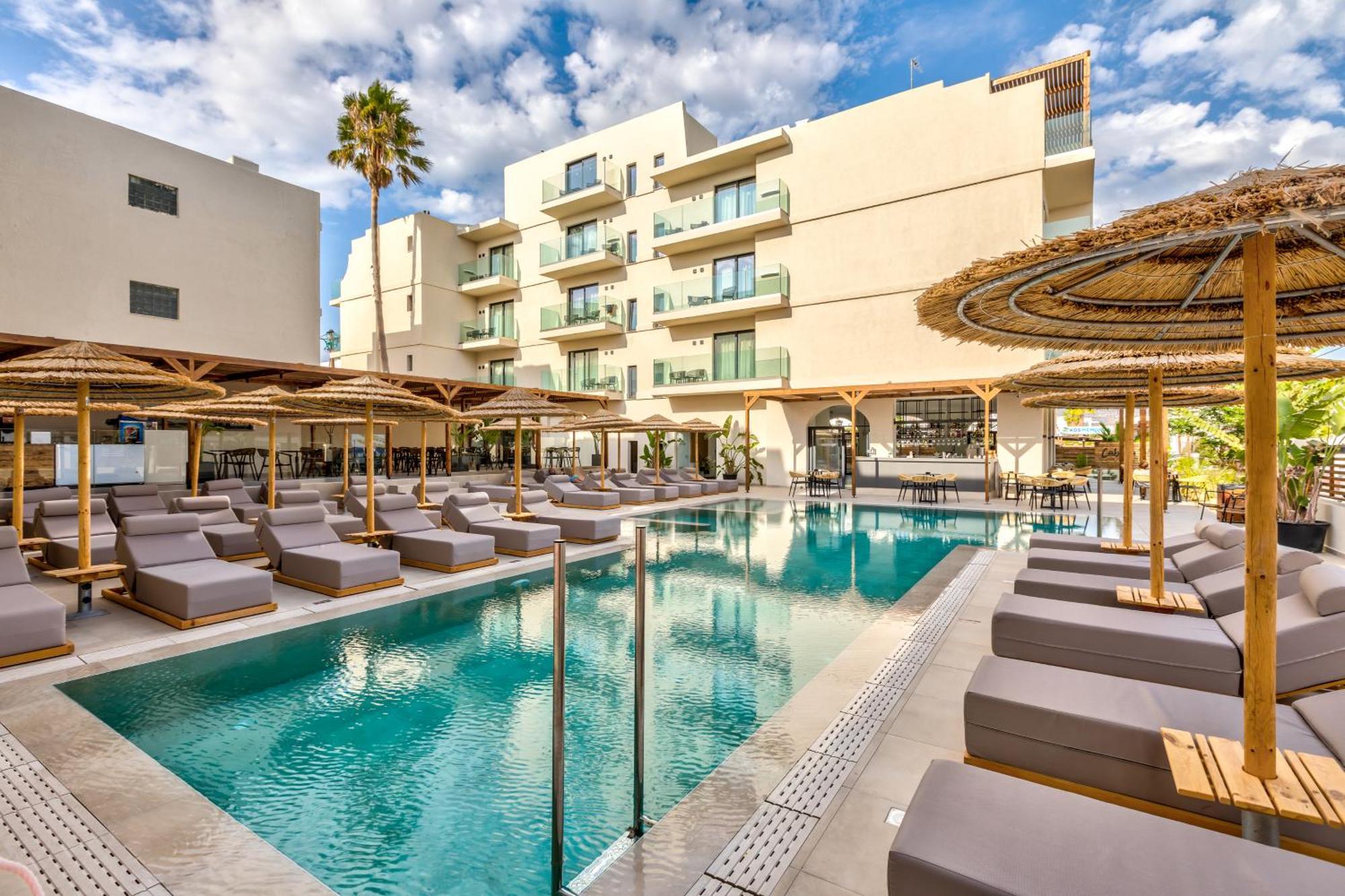 Cabana Blu Hotel & Suites Kardamena  Exteriör bild