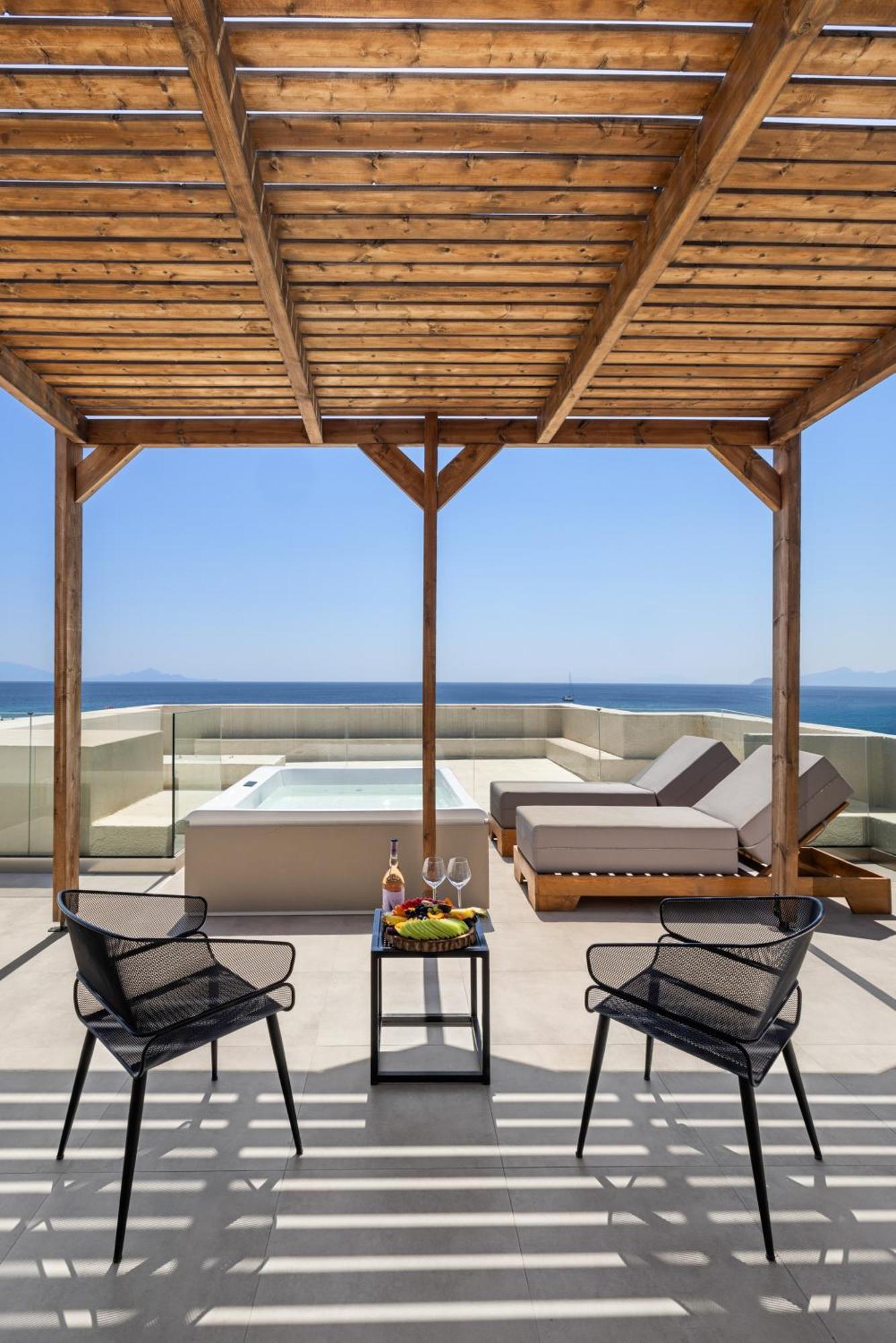 Cabana Blu Hotel & Suites Kardamena  Exteriör bild